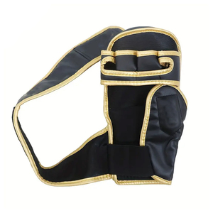 Guantes de Karate y Boxeo de Diseño Moderno con Logotipo Personalizado en Contraste de Color Negro y Rojo en Diferentes Tallas a Bajo Costo - Product Image 3