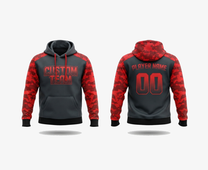 Sudadera con Capucha Sublimada Personalizada Unisex, Ligera, para Entrenamiento Deportivo, para Equipos - Product Image 1
