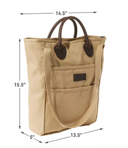 Custom Sublimation Blank Cotton Canvas <b>Tote</b> <b>Bag</b> Camouflage Pattern Zipper Closure Shoulder Strap-Reusable Daily Shopping <b>Bag</b> - Product Image 5