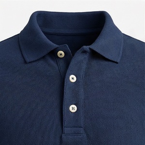 Vente en gros de polos pour hommes sur mesure avec logo imprimé, nouveau design, couleur unie, tissu tricoté, fabriqué au Pakistan - Product Image 4