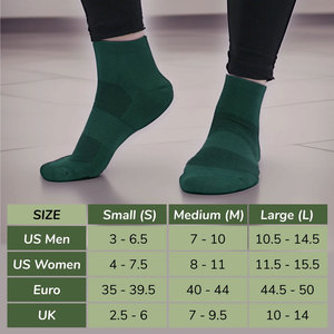Unisex Rayon from Bamboo Fiber Sports Superior Wicking Athletic Quarter <b>Socks</b> Breathable Moisture Control Anti Odor <b>Soft</b> Comfort - Product Image 5