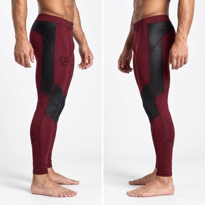 Custom <b>Men</b> <b>Legging</b> Sportswear <b>Compression</b> Tights Breathable Stretch Material Moisture Wicking Quick Dry Lightweight Comfortable - Product Image 3