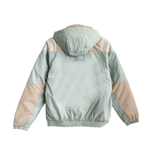 Ensemble coupe-vent élégant color block, style streetwear, comprenant des vestes anorak à capuche, vêtements de sport, survêtements d'entraînement et vestes de gym, faible MOQ - Product Image 2