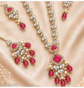 K058 Collier et boucles d'oreilles tendance pour femme, en laiton plaqué argent avec zircon et fleurs, bijoux élégants, cadeau de mariage, vente chaude - Product Image 6