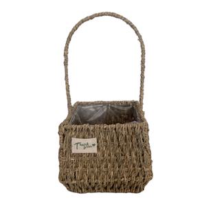 Meilleur prix sur le nouveau modèle de panier en jonc de mer avec poignée pour la maison et le jardin, accessoires de rangement ou fruits, Nhat Minh, Vietnam - Product Image 1