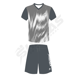 Maillot de football moderne coupe classique à manches courtes, motif imprimé, doux, respirant, léger, 100 % polyester, logo personnalisé - Product Image 2
