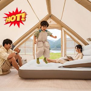 Colchón de Aire Doble Individual EZ, Tamaño King, Impermeable, Autoinflable, para Camping, con Bomba Eléctrica Automática Integrada - Product Image 2