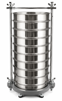 Brass Sieve Shaker for Soil Testing with Adjustable Stand Multiple Sieves High Accuracy IP55 Protection