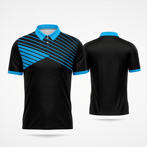 Polo homme de qualité supérieure 2026, design personnalisé, sublimation, vente en gros, manches courtes, coton léger, T-shirt polo homme - Product Image 2