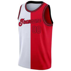 Camiseta de Baloncesto Sublimada Personalizada, Color Rosa y Azul, Malla Transpirable, Unisex, para Adultos, Nombre del Equipo 00 - Product Image 3
