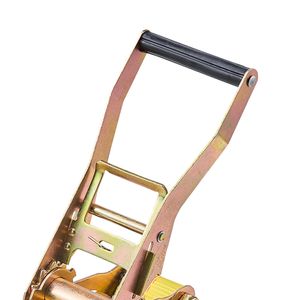 Cinghie a cricchetto per carichi pesanti 5 cm x 9 m, resistenza alla rottura 4.500 kg, con doppio gancio a J, certificate TUV - Product Image 2