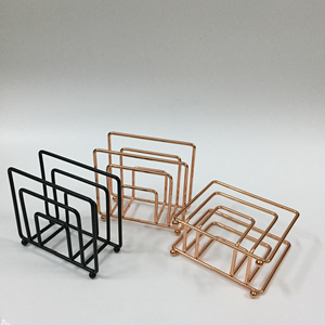 Porta Servilletas Metálico, Decoración para el Hogar, Porta Servilletas de Mesa, Porta Servilletas Vertical de Hierro para Restaurante, Hotel, Cafetería - Product Image 2