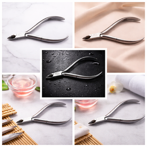 Kit Portátil de Manicura y Pedicura, Juego de Herramientas de Acero Inoxidable para el Cuidado de las Uñas con Estuche - Product Image 1