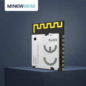 MinewSemi M1805 MS48SF21 Modul Bluetooth 5.0 Energi Rendah UART Modul Kualitas Tinggi Mikro Murah