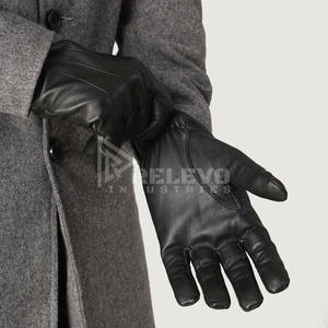 Guantes de Motociclismo de Cuero Genuino al por Mayor, con Logotipo Personalizado, MOQ Bajo, Marca Privada, Guantes Deportivos de Dedo Completo para Motociclistas, con Protección Rígida - Product Image 3