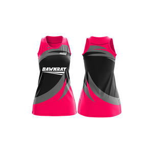 ผู้ผลิตเสื้อทีมเน็ตบอล |   ชุดยูนิฟอร์มเน็ตบอลแบบซับลิเมชั่นพร้อมโลโก้ทีม ชื่อ และหมายเลข |   โพลีเอสเตอร์ที่ระบายอากาศได้ดี - Product Image 5