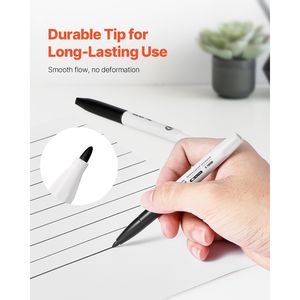 36 conteggi pennarelli cancellabili a secco punta Fine nero e lavagna bianca marcatori a basso odore per prestazioni ottimali - Product Image 3