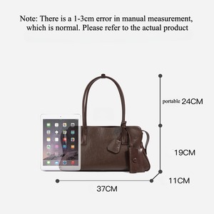 Genuine Leather Shoulder Bag for Women Classic Tote Bag Large Capacity Handbag With Top Handle for Daily Work and Outfits. - Product Image 5