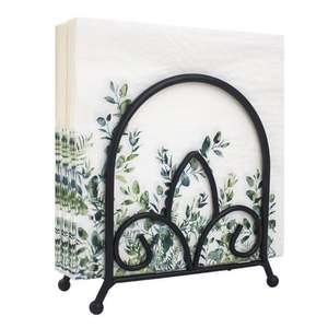 Porte-serviettes en acier inoxydable pour cuisine, salle à manger, restaurant, porte-serviettes en métal - Product Image 5