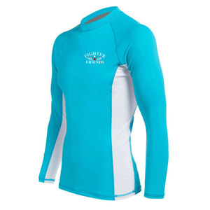 Rashguard à manches longues, best-seller, dernier design, vêtements MMA, couleur unie. - Product Image 2