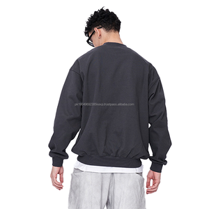 Sudadera con Capucha Gruesa y Pesada de 430G Personalizada al por Mayor, Sudadera con Capucha Extra Grande de Alta Calidad para Hombre para la Temporada de Otoño, Diseño Sólido - Product Image 2