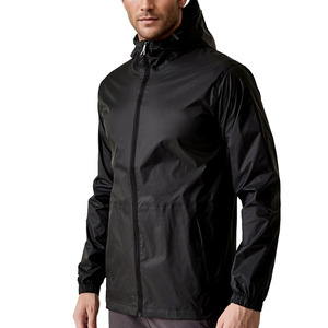 High Performance Waterproof Hiking <b>Jacket</b> Hooded For <b>Men</b> Customized Logo Windbreaker Full Zip up <b>Rain</b> <b>Jacket</b> For <b>Men's</b> - Product Image 1