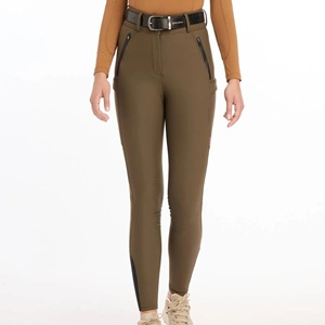 Pantalon d'équitation extensible 4 directions de haute qualité, leggings, collants, vêtements d'équitation en tissu technique au toucher doux - Product Image 4