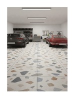 Azulejos de Porcelana Flexibles Tipo Terrazo, Venta al por Mayor a Bajo Precio, 600x600mm, Acabado Mate, Vitrificados, Diseño Costero, Resistentes al Calor, de Fábrica en Gujarat