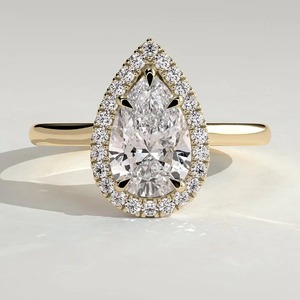 Diamant de laboratoire certifié IGI de qualité supérieure pour la fabrication de bijoux en gros, taille poire - Product Image 1