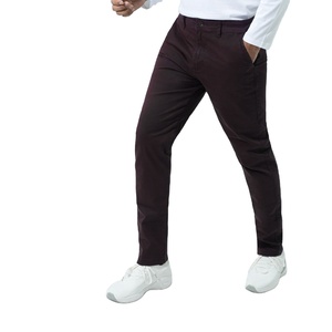 2024 classique de haute qualité hommes jeans Chino pantalon coupe régulière pantalons décontractés pantalons formels - Product Image 4