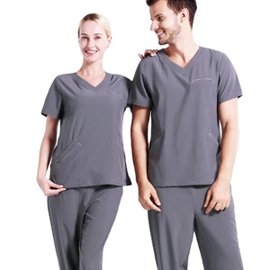 Uniforme de enfermera para Hospital, traje transpirable de manga corta, para enfermeras, médicos - Product Image 1
