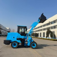 Caricatore Elettrico Compatto 1.5T, Caricatore a Ruote Piccolo a Batteria, Attrezzatura da Costruzione a Basso Consumo Energetico e Bassa Rumorosità
