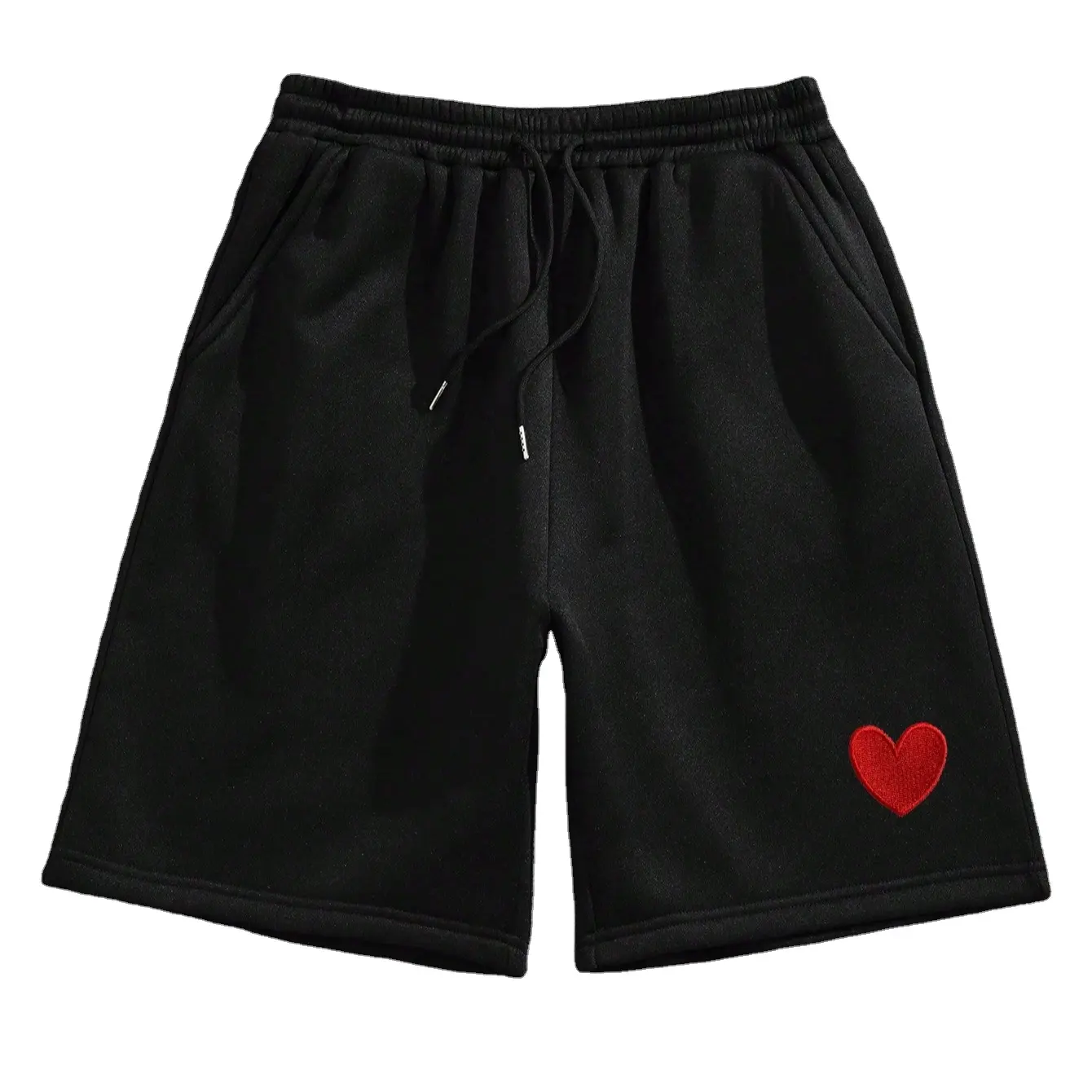 Borduurwerk Shorts Custom Logo Borduren Zomer Heren Snack Shorts Trekkoord Cool Track Gepersonaliseerde Shorts