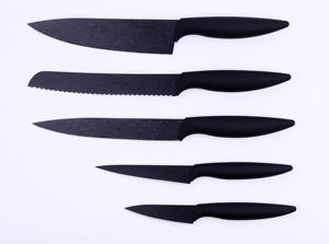 Ensemble de couteaux de cuisine de haute qualité, 5 pièces, couteau de chef en acier inoxydable, ensemble de couteaux de cuisine - Product Image 4