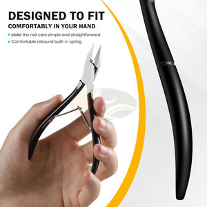 Coupe-ongles à lame droite en acier inoxydable, ouverture large, lame pointue, pour seniors, bébés, ongles épais, soin des ongles des pieds - Product Image 5