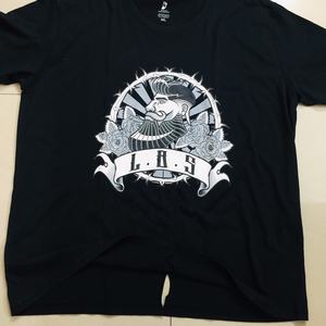 T-shirt à manches courtes personnalisé grande taille pour hommes Impression numérique de haute qualité Viscose/Jersey de coton Respirant Design surdimensionné - Product Image 5