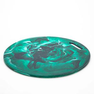 Plato de resina para servir ensaladas, ideal para el hogar y hoteles, y tabla de cortar de la India. - Product Image 3