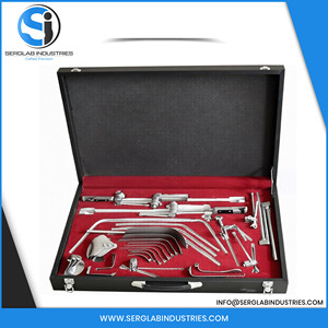 Sistema de Retractores Thompson, Juego de Instrumentos Quirúrgicos Manuales de Acero Inoxidable Alemán para Uso Hospitalario, con Certificación CE - Product Image 6