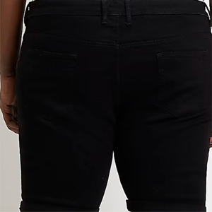 Latest Design Premium Quality Mid <b>Waist</b> Straight Denim <b>Jean</b> Shorts <b>Men</b> Casual Lightweight Cotton Summer Shorts Outdoor Wear - Product Image 4