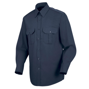 Camisa de Uniforme de Guardia de Seguridad para Hombre, Venta al por Mayor, Transpirable, de Poliéster y Algodón, Manga Larga y Corta, Camisa de Trabajo - Product Image 2