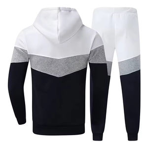 Conjuntos de chándal de invierno 100% algodón, talla grande, cintura elástica, la mejor calidad, diferentes estilos a precio económico, conjunto de chándal tipo pullover. - Product Image 2