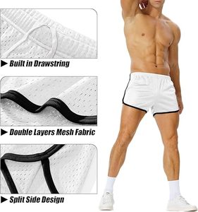 <b>Men's</b> Wholesale Custom Made <b>Men</b> Solid Eco-Friendly Mesh <b>Shorts</b> Summer Beach Wear Breathable Quick Dry Unisex Mesh <b>Shorts</b> - Product Image 6