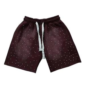 Shorts décontractés pour hommes prêts à être expédiés, shorts en coton respirant pour l'entraînement et le style de vie - Product Image 5