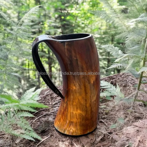 Genuine Buffalo Horn <b>Mug</b> Handcrafted Premium Rustic Material Elegant Unique Texture Traditional Decorative Piece - Product Image 4