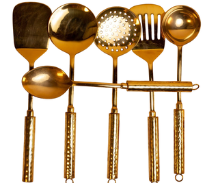 brass <b>spoon</b> for <b>serving</b> chutneys dips and sauces <b>spoon</b> for home dining by perfect enterprises - Product Image 4