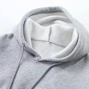 Wholesale Custom LOGO Female White <b>Cropped</b> Hoodies Women Cotton Crop <b>Top</b> Hoodie Solid Color Knitted Short Length - Product Image 4