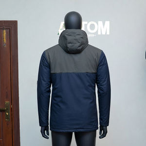 Meilleure veste coupe-vent longue en polyester pour homme, style urbain, 2023, haute qualité, coupe-vent, respirante, personnalisable, pas chère - Product Image 3