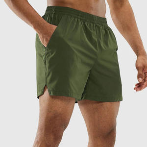 Pantalones Cortos Bermuda de Pierna Ancha 3/4 Estilo Urbano, de Algodón 100% de Estambre Pesado, Transpirables, con Cierre de Cordón, Cintura Media, Gris para Hombre - Product Image 5