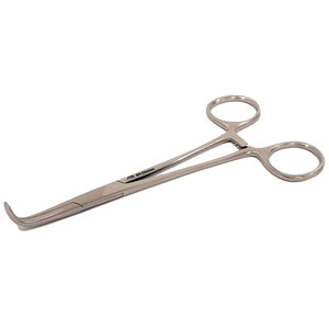 Pinzas Quirúrgicas Cardiothoracoscópicas Vascularizadas de Acero Inoxidable Premium de 5 Pulgadas, Totalmente Curvadas, de Precisión Delicada - Product Image 1