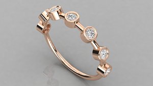 Pulsera de Diamantes de Platino, Corte Brillante Redondo, Color Blanco Natural D, Clásica, Unisex, para Uso Diario - Product Image 5